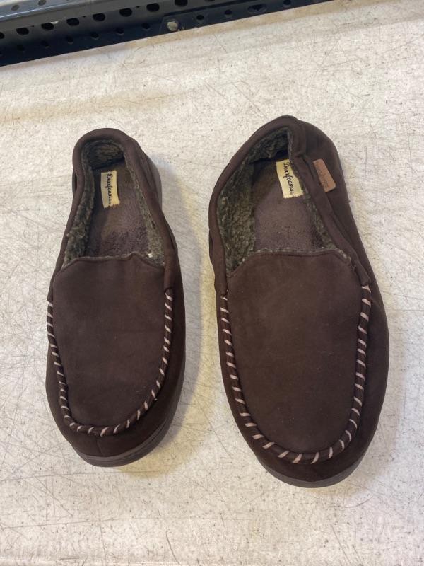 Photo 2 of Dearfoams Men's Keaton Memory Foam Moccasin with Wide Widths Slipper 13/14
