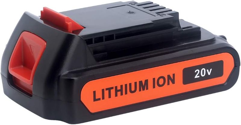 Photo 1 of Biswaye LBXR20 20V Lithium Battery Compatible with Black & Decker 20V MAX Lithium Battery LBXR2520 LBXR2020 LBX20 LB2X4020 LB2X3020 and LCC221 LST522 LST201 LST220 LST300 20V Max Tools
