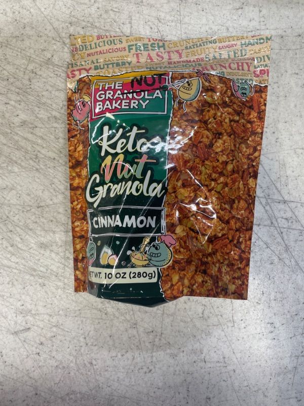 Photo 2 of 2 PACK KETO NUT GRANOLA CINNAMON 