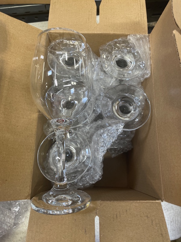 Photo 1 of 6 PACK WINE GLASSES 