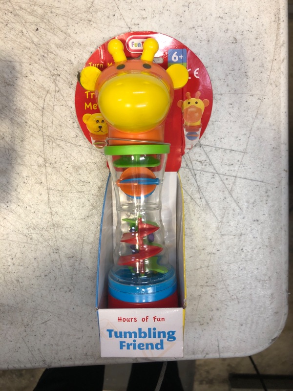 Photo 1 of 1 x tumbling friend teddy bear baby rattle toy 6+ months