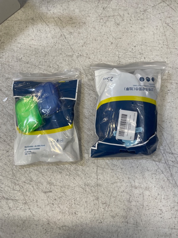 Photo 1 of 2 PACK COMPRESSED TOWELS 
