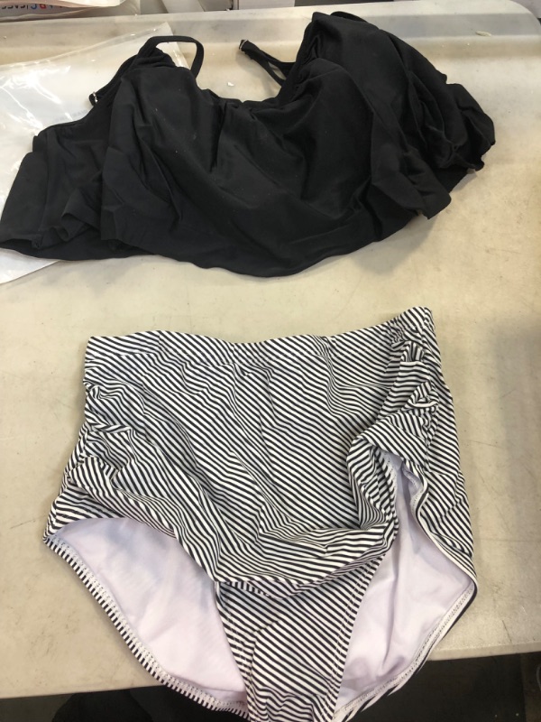 Photo 1 of 2 piece womens bathing suit size medium 