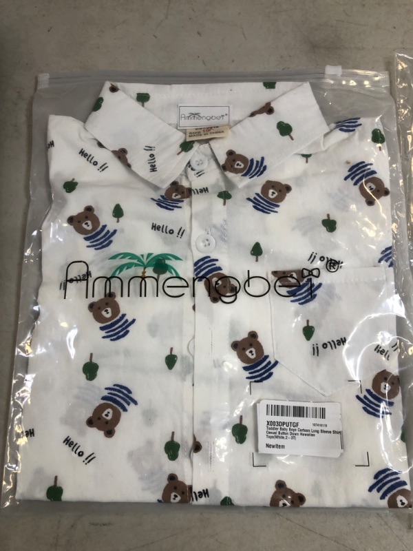 Photo 1 of baby boys long sleeve shit 2-3t