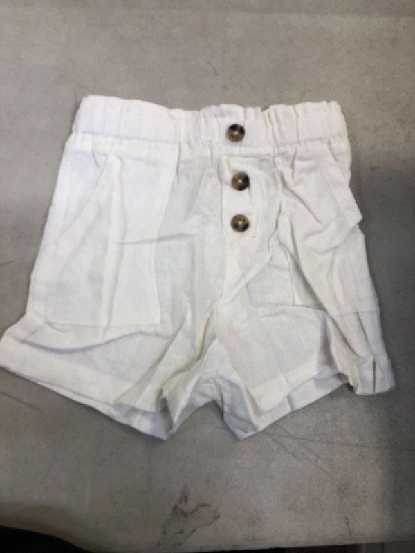 Photo 1 of boys white shorts size 100