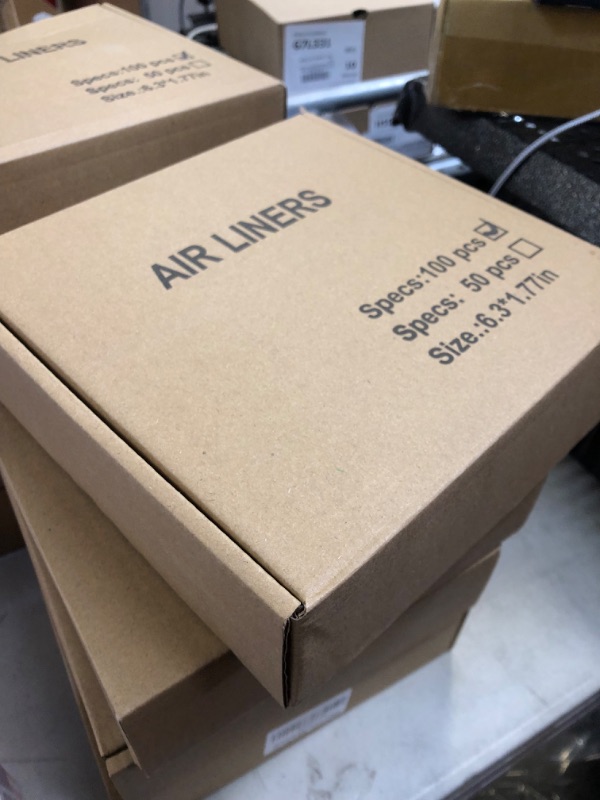 Photo 1 of 100PCS Air Fryer Disposable Paper Liner,Non-Stick Parchment Paper, Food Grade Parchment Paper and Baking Paper