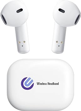 Photo 1 of Wireless Headband Wireless Headphones True Wireless Earbuds 30H Playback LED Power Display Earphones with Wireless Charging Case Waterproof in-Ear Earbuds with Mic for TV Phone Computer Laptop Sports