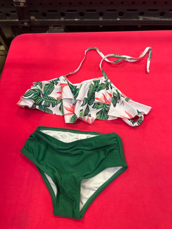 Photo 2 of KABETY Girls Swimsuit Two Pieces Bikini Set  SIZE 4/5 YEARS 