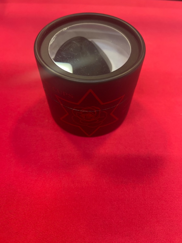 Photo 3 of Halfeti Rose Cups small Budding for low cervix and light bleeding. Medical grade silicon. Reusable. 12 hour protection. Menstrual cup. 20ml.