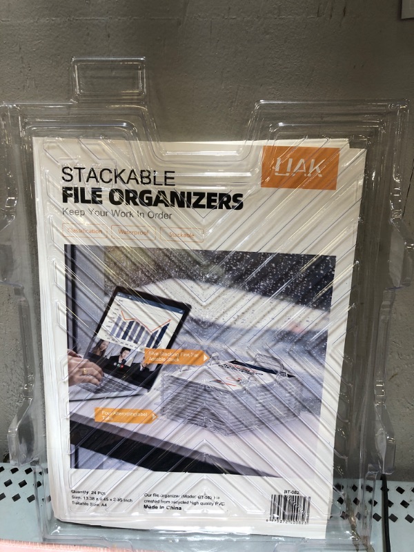 Photo 2 of stackable file organizer 