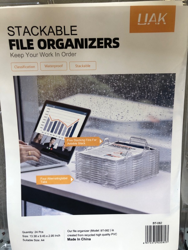 Photo 1 of stackable file organizer 