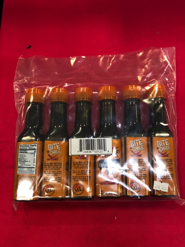 Photo 2 of Mexico Lindo Picante Negra Hot Sauce | Light & Spicy | 8,400 Scoville Level | Great with Asian Food, Seafood & Meat | 5 Fl Oz Bottle (Pack of 6) Picante Negra 1 Count (Pack of 6)  EXP 10-2024