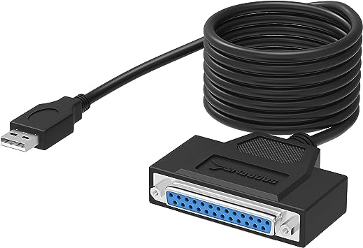 Photo 1 of SABRENT USB 2.0 to DB25 IEEE 1284 Parallel Printer Cable Adapter [HEXNUT Connectors] (CB-1284)
Visit the SABRENT Store