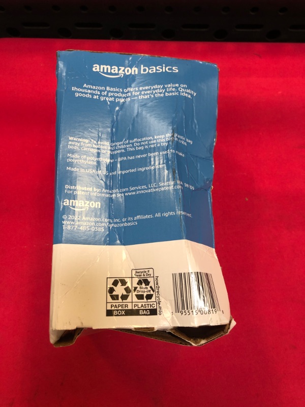 Photo 2 of Amazon Basics Freezer Quart Bags, 120 Count (Previously Solimo)