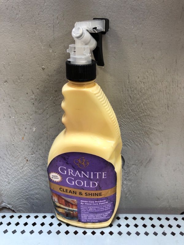 Photo 2 of Granite Gold Clean and Shine Spray-Streak-Free Deep Cleaning & Polishing of Granite, Marble, Quartz, 24 Fl Oz (Pack of 1) Citrus 24 Fl Oz (Pack of 1)