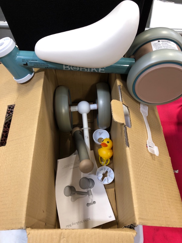 Photo 1 of Baby Balance Bike Toys for 1 Year Old Gifts Boys Girls 10-24 Months Kids Toy Toddler Best First Birthday Gift Children Walker No Pedal Infant 4 Wheels Bicycle  (Green)