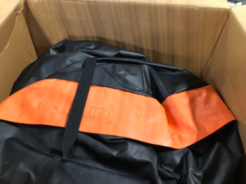 Photo 1 of MeeFar Car Roof Bag XBEEK Rooftop top Cargo Carrier Bag Waterproof 15 Cubic feet for All Cars with/Without Rack, Includes Anti-Slip Mat, 8 Reinforced Straps, 6 Door Hooks, Luggage Lock