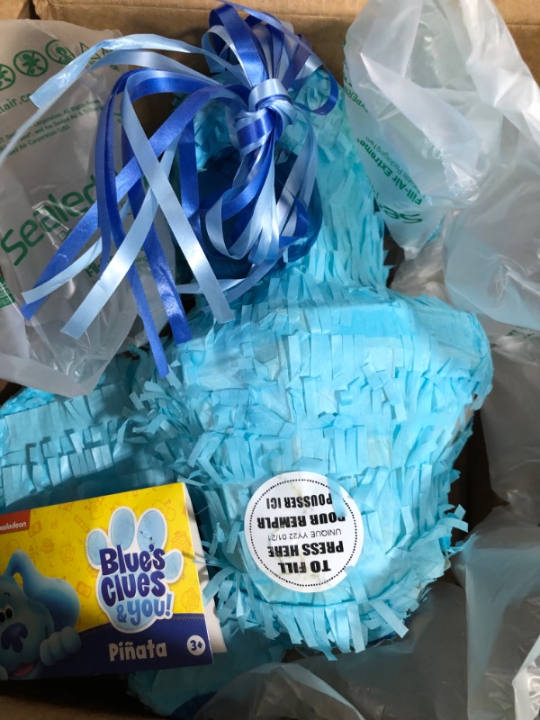 Photo 3 of Blue's Clues 3D Pull Pinata - Premium Design - Perfect for Kids Celebrations