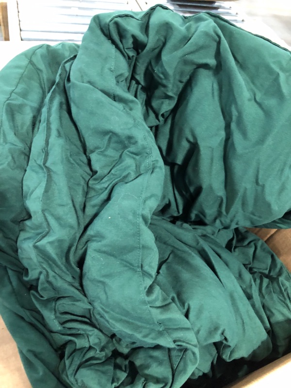 Photo 3 of * COMFORTER ONLY * Queen Comforter Dark Emerald Green, 