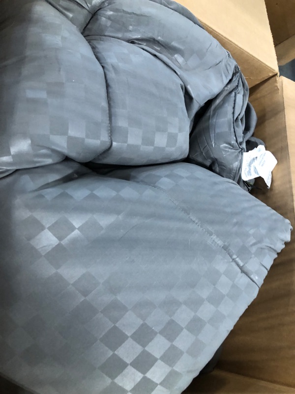 Photo 3 of * COMFORTER ONLY * BESTCHIC Grey Queen Comforter
