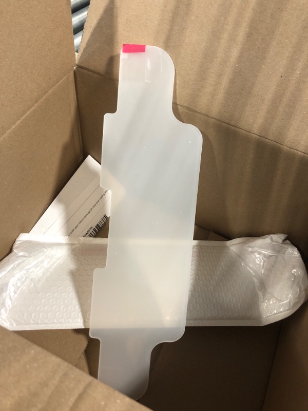 Photo 1 of Sink Splash Guard, Splatter Guard Kitchen Gadget Eco Friendly Durable For Kitchen, Acrylic Material, The Kitchen is More Beautiful, Easy To Install (17.32 * 4.13inch) 17.32*4.13inch