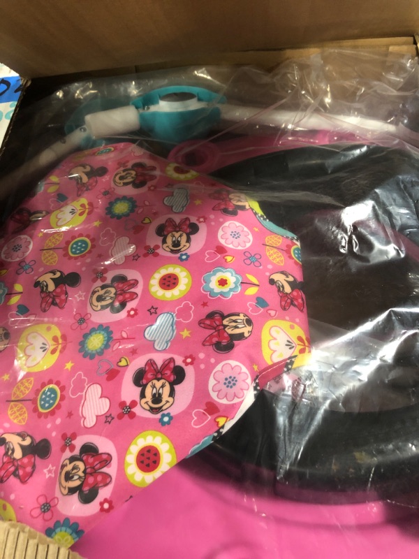 Photo 3 of Bright Starts Disney Baby MINNIE MOUSE PeekABoo Activity Jumper with Lights and Melodies, Ages 6 months +