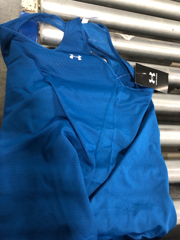 Photo 2 of Under Armour Women's HeatGear© Armour Racer Tank Top Sleeveless Sports
