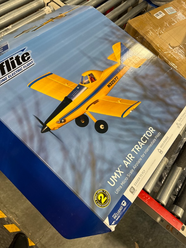 Photo 1 of E-flite RC Airplane UMX Air Tractor Bind-N-Fly Basic Transmitter Battery and Charger Not Included with AS3X and Safe Select EFLU16450 Airplanes B&F Electric