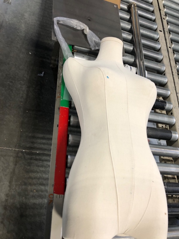 Photo 1 of 30in Height Hanging Mannequin Torso, Female Mannequin Body with S Hook Plastic Half Dress Form for Clothing Display, Craft Shows