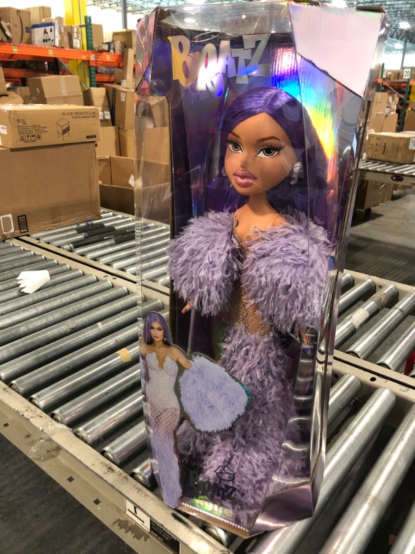 Photo 2 of Bratz x Kylie Jenner 24-Inch Large-Scale Fashion Doll with Gown, 2 Feet Tall, Amazon Exclusive