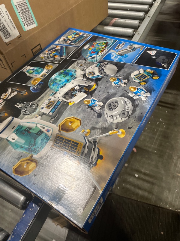 Photo 2 of City Space Lunar Research Base 60350 Building Toy Set for Kids, Boys, and Girls Ages 7+ (786 Pieces) Standard Packaging