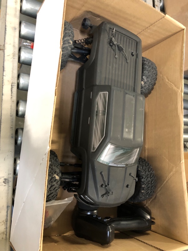 Photo 2 of ARRMA 1/10 Big Rock 4X4 V3 3S BLX Brushless Monster RC Truck RTR (Transmitter and Receiver Included, Batteries and Charger Required), Black, ARA4312V3