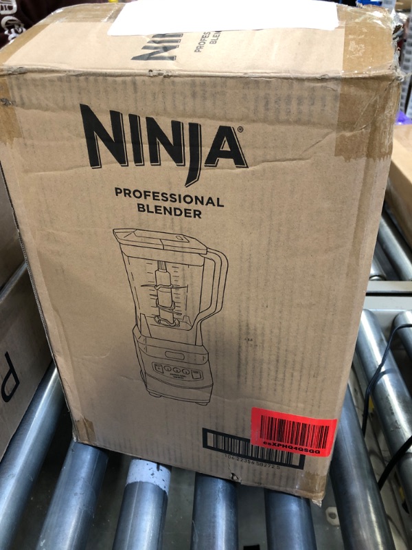 Photo 2 of 
Ninja NJ601AMZ Professional Blender with 1000-Watt Motor & 72 oz Dishwasher-Safe Total Crushing Pitcher for Smoothies, Shakes & Frozen Drinks, Black