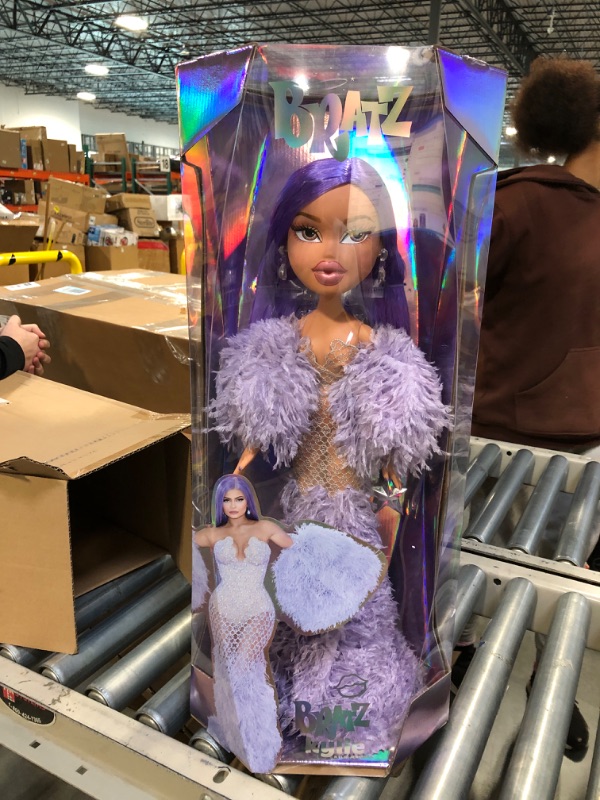 Photo 2 of Bratz x Kylie Jenner 24-Inch Large-Scale Fashion Doll with Gown, 2 Feet Tall, Amazon Exclusive