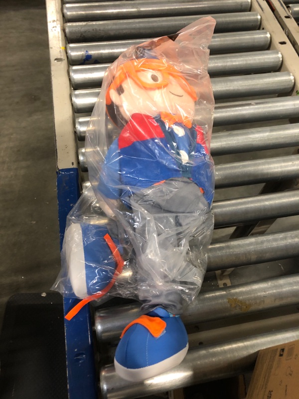 Photo 1 of Blippi Get Ready and Play Plush - 20-inch Dress Up Plush with Sounds, Teaches Children to Tie Shoes, Button Shirts, Snap Suspenders, Zip Vest-Jacket, Roll Sleeves and Socks and More - Amazon Exclusive