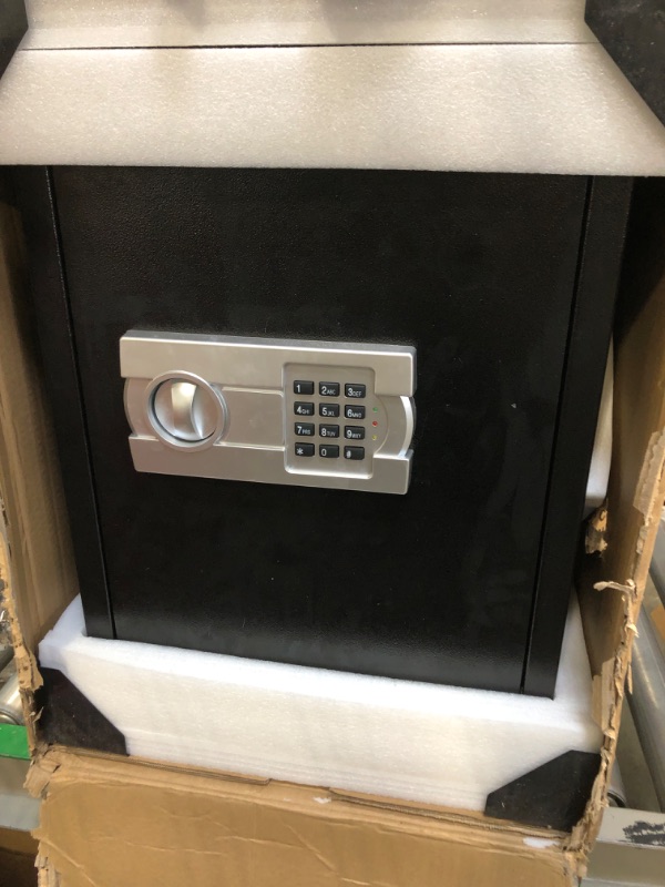 Photo 2 of 2.3 Cubic Large Home Safe Fireproof Waterproof, Fireproof Safe Box with Fireproof Document Bag and Programmable Combination Lock, Digital Security Safe Box with Removable Shelf for Money Firearm Jewelry Important Documents 2.3 Cuft