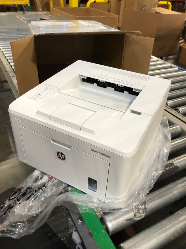 Photo 4 of HP LaserJet Pro M203dw Wireless Monochrome Printer with built-in Ethernet & 2-sided printing, works with Alexa (G3Q47A)