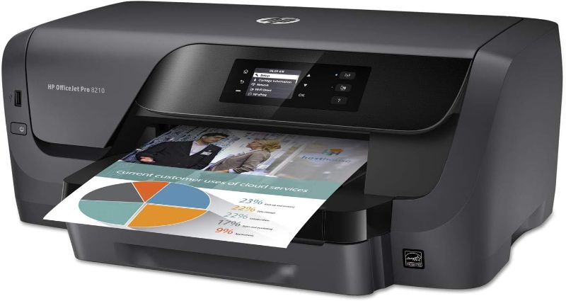 Photo 1 of HP OfficeJet Pro 8210 Wireless Color Printer (D9L64A) with and Instant Ink $5 Prepaid Code Printer + Instant Ink