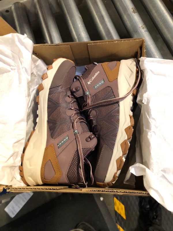 Photo 1 of Columbia Peakfreak II Mid Outdry (Basalt/Dark Stone) Women's Shoes Size 6.5
