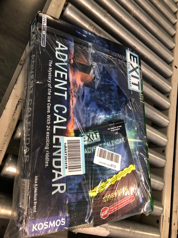 Photo 1 of EXIT: Advent Calendar - The Mystery of The Ice Cave | EXIT: The Game - A Kosmos Game | Family-Friendly, Card-Based at-Home Escape Room Experience in a Calendar| 24 Riddles Over 24 Days | Ages 10+