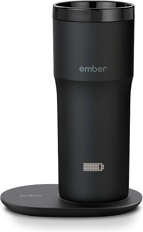 Photo 1 of Ember Travel Mug 2+, 12 oz, Temperature Control Smart Travel Mug, Black (with Apple Find My)
***No lid***
