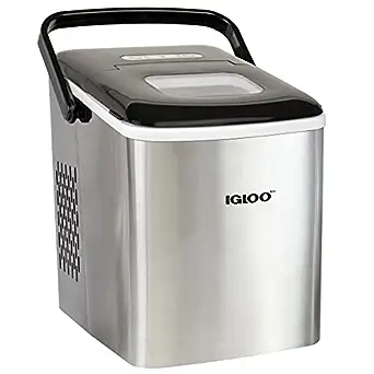 Photo 1 of Igloo 26 Lb Self Cleaning Ice Maker with Carrying Handle
***Used, but in good condition and functional*** 