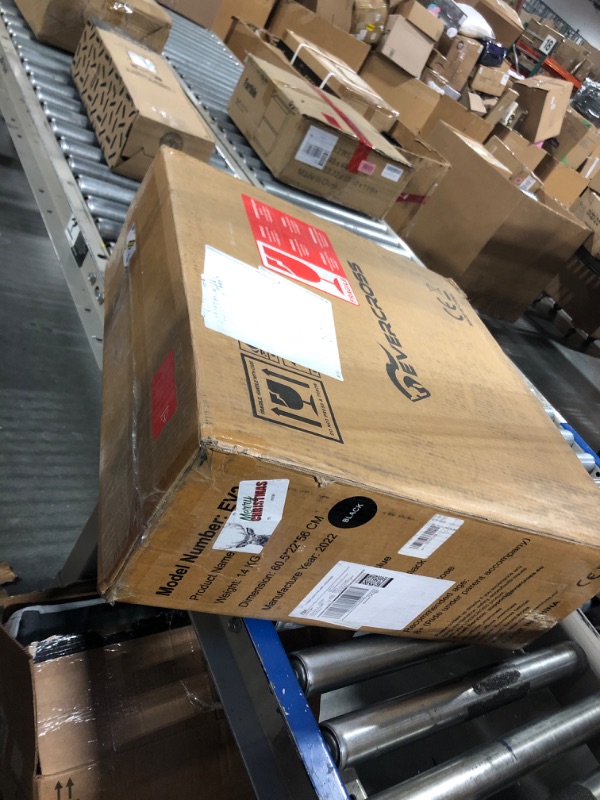 Photo 1 of EVERCROSS Hoverboard, 6.5'' Hover Board with Seat Attachment, Self Balancing Scooter with APP, Bluetooth Hoverboards for Kids & Adults Black+Kart Carbon
