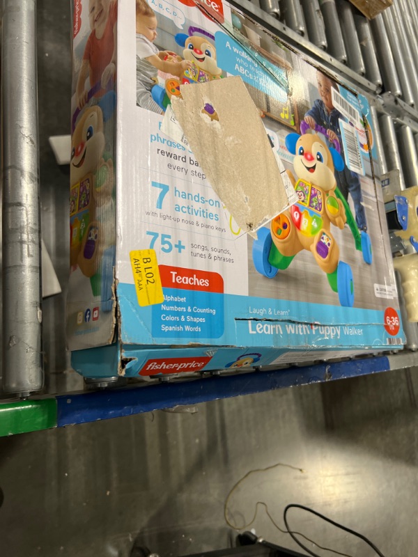 Photo 1 of Fisher-Price Laugh & Learn Baby & Toddler Toy Smart Stages Learn With Puppy Walker, Educational Music Lights And Activities