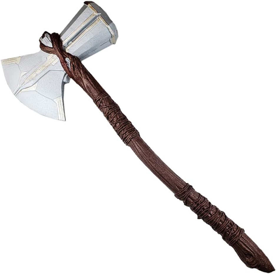 Photo 1 of Avenger Assemble: Thor Stormbreaker Axe in Foam Props Replica for Cosplay Marvel Hero, Collcetion, Gifts Brown