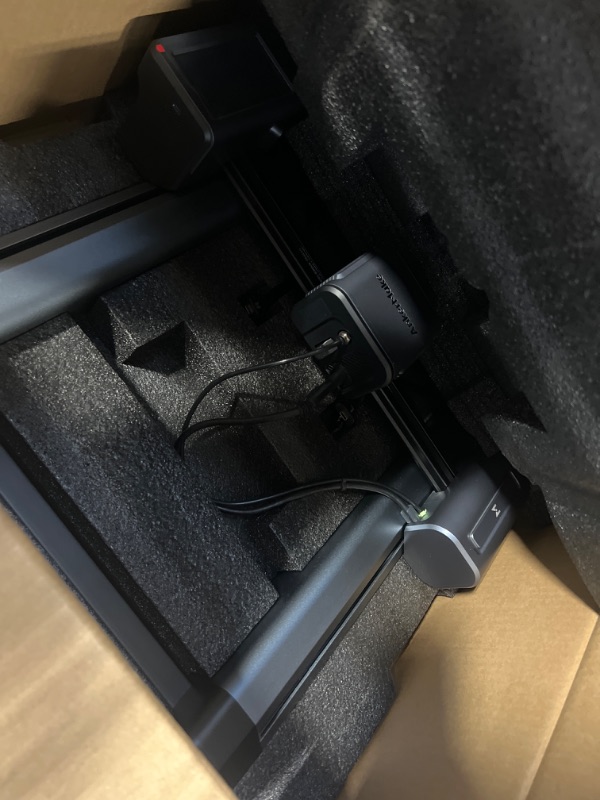 Photo 1 of AnkerMake M5 3D Printer, FDM 3D Printer, 5X Faster and Extra Intelligent, Cut Print Time by 70%, Smooth 0.1 mm Detail, Error Detection with AI Camera, Auto-Leveling, Integrated Die-Cast Aluminum Alloy