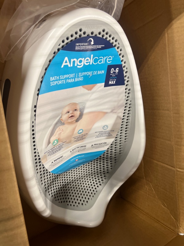 Photo 3 of Angelcare Baby Bath Support (Grey) | Ideal for Babies Less than 6 Months Old