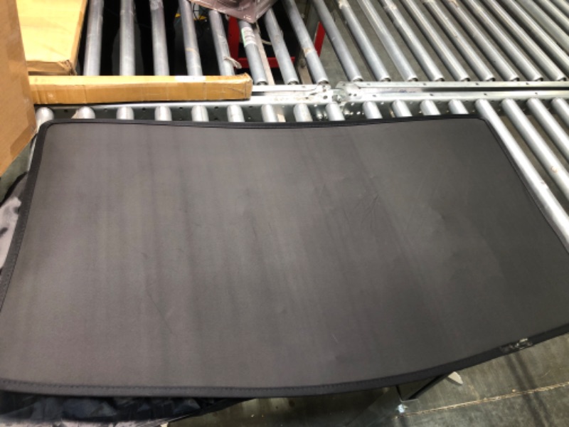 Photo 1 of D-Lumina for Tesla Model S Roof Sunshade, Glass Sunroof Shade Window Insulation UV & Heat Protection for Model S Accessories 2015-2020, Upgraded Double-Layer Design Sun Shade Won't Sag (Set of 2) Tesla Model S 2015-2020 Black Roof Sunshade