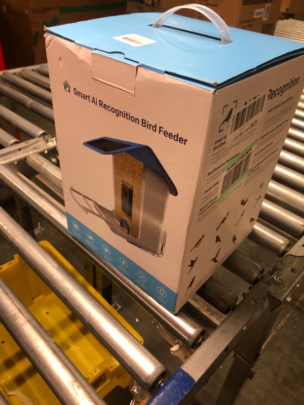 Photo 1 of Smart Bird Feeder Camera with Solar Powered, Bird Feeder with Camera Wireless Outdoor, AI Identify Bird Species, 1080P HD, APP Connection, IP65 Waterproof, Free 64G TF Card
