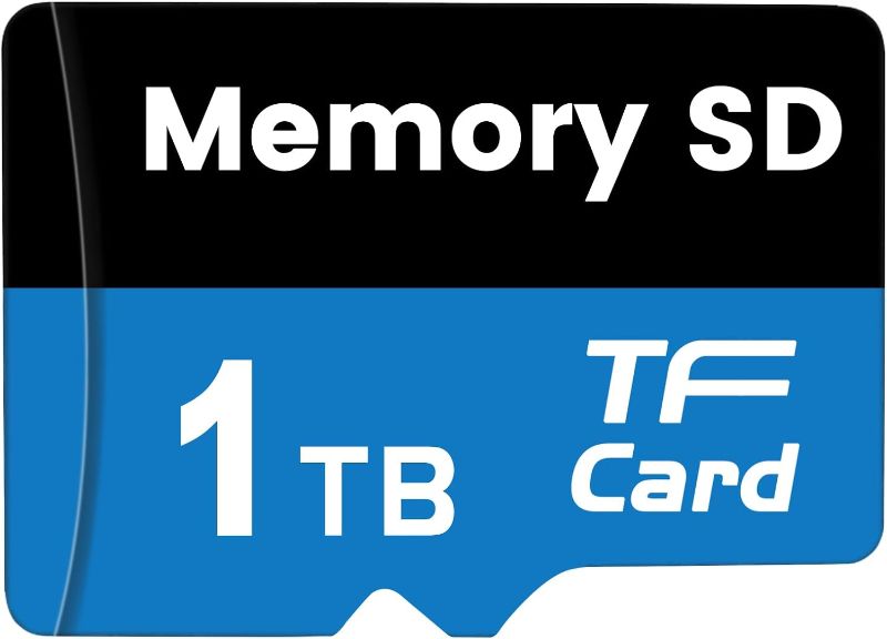 Photo 1 of passdise SD Card 1TB - Waterproof TF Card High Speed Storage Card 1024GB Large Capacity Video Recording SD Card Mini Portable Memory Card for Camera, Smartphone, Tablet https://a.co/d/fQjnOBB